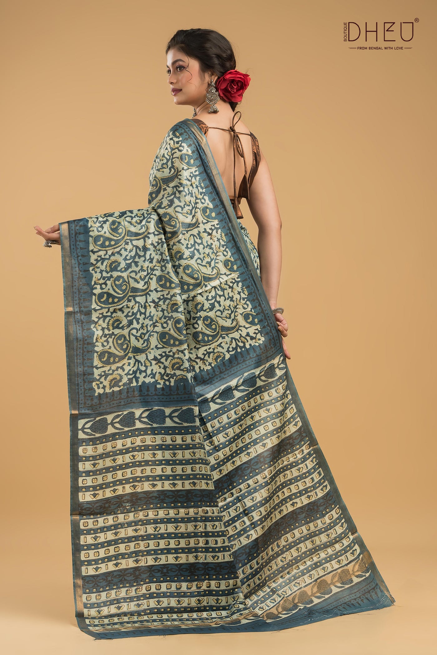 Exclusive Chanderi Multani Silk Saree