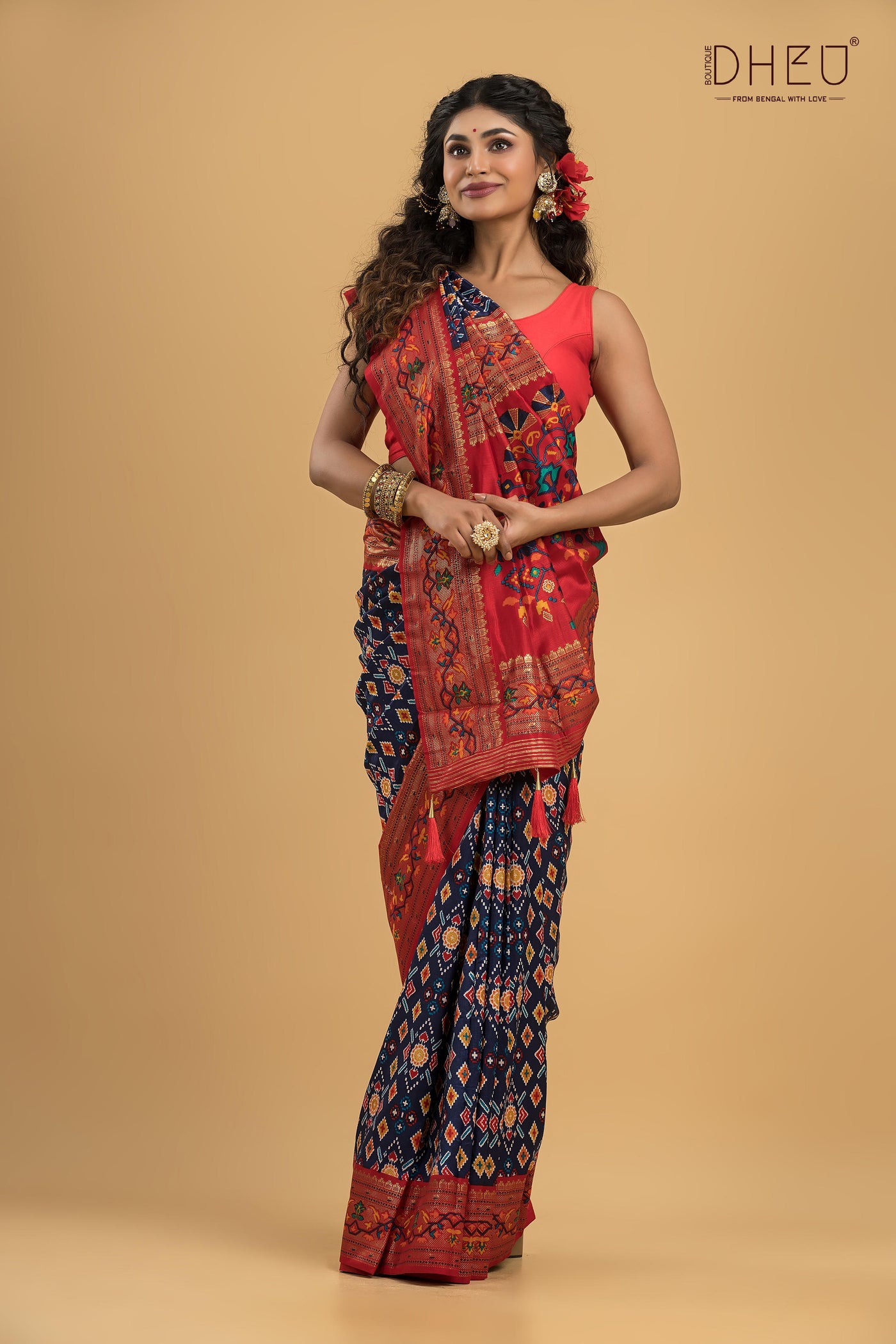 Exclusive Designer Patola Silk Saree