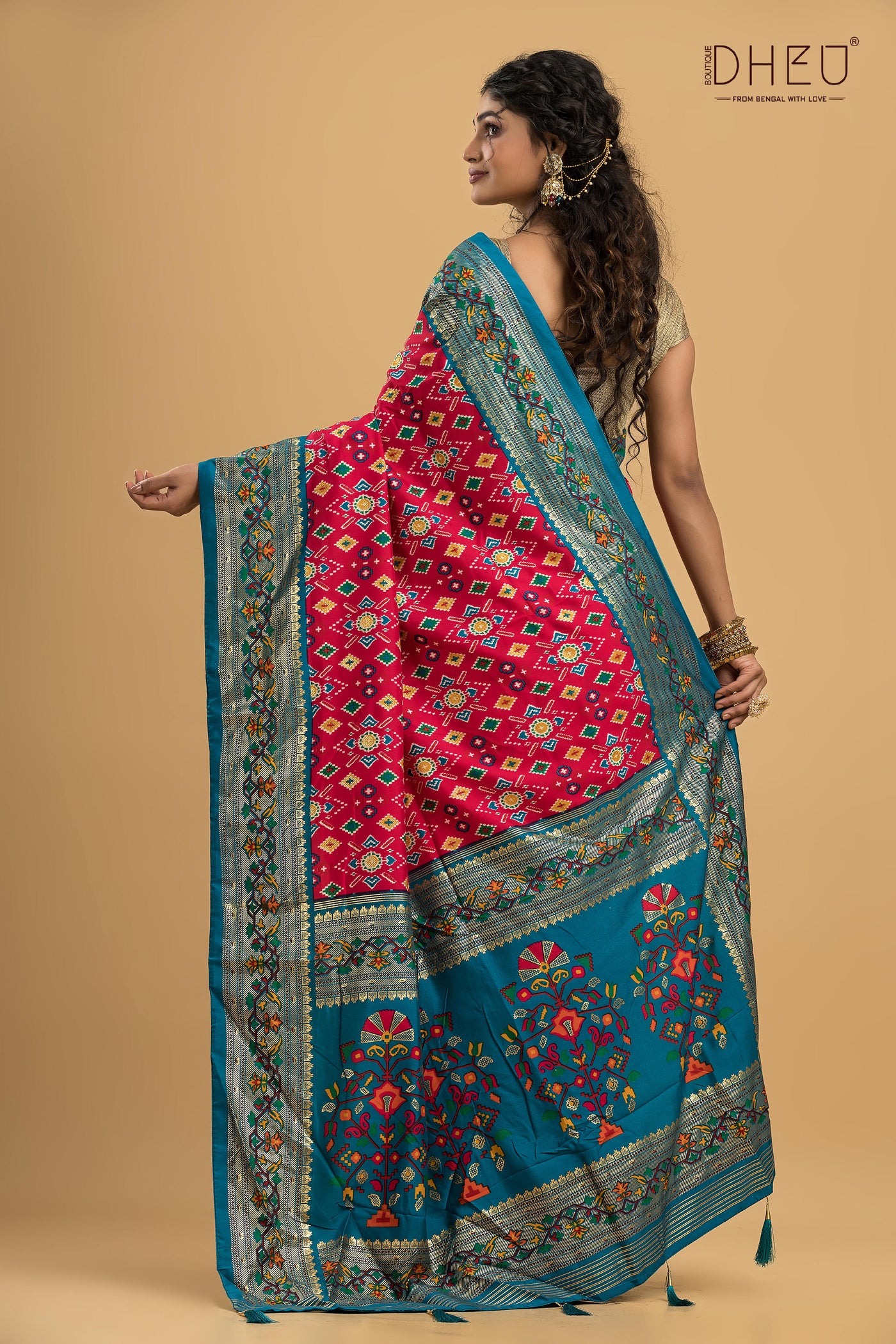 Exclusive Designer Patola Silk Saree