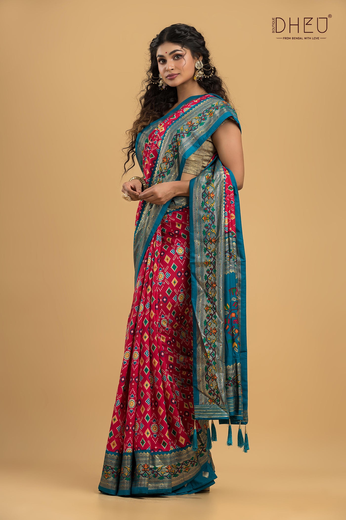 Exclusive Designer Patola Silk Saree