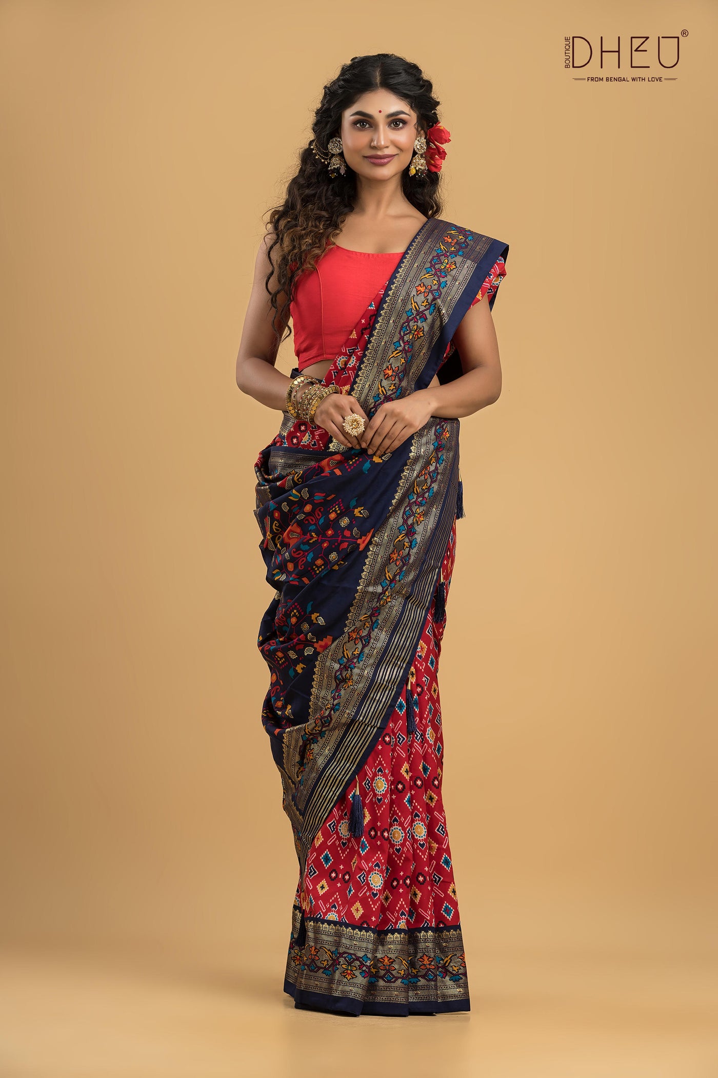 Exclusive Designer Patola Silk Saree