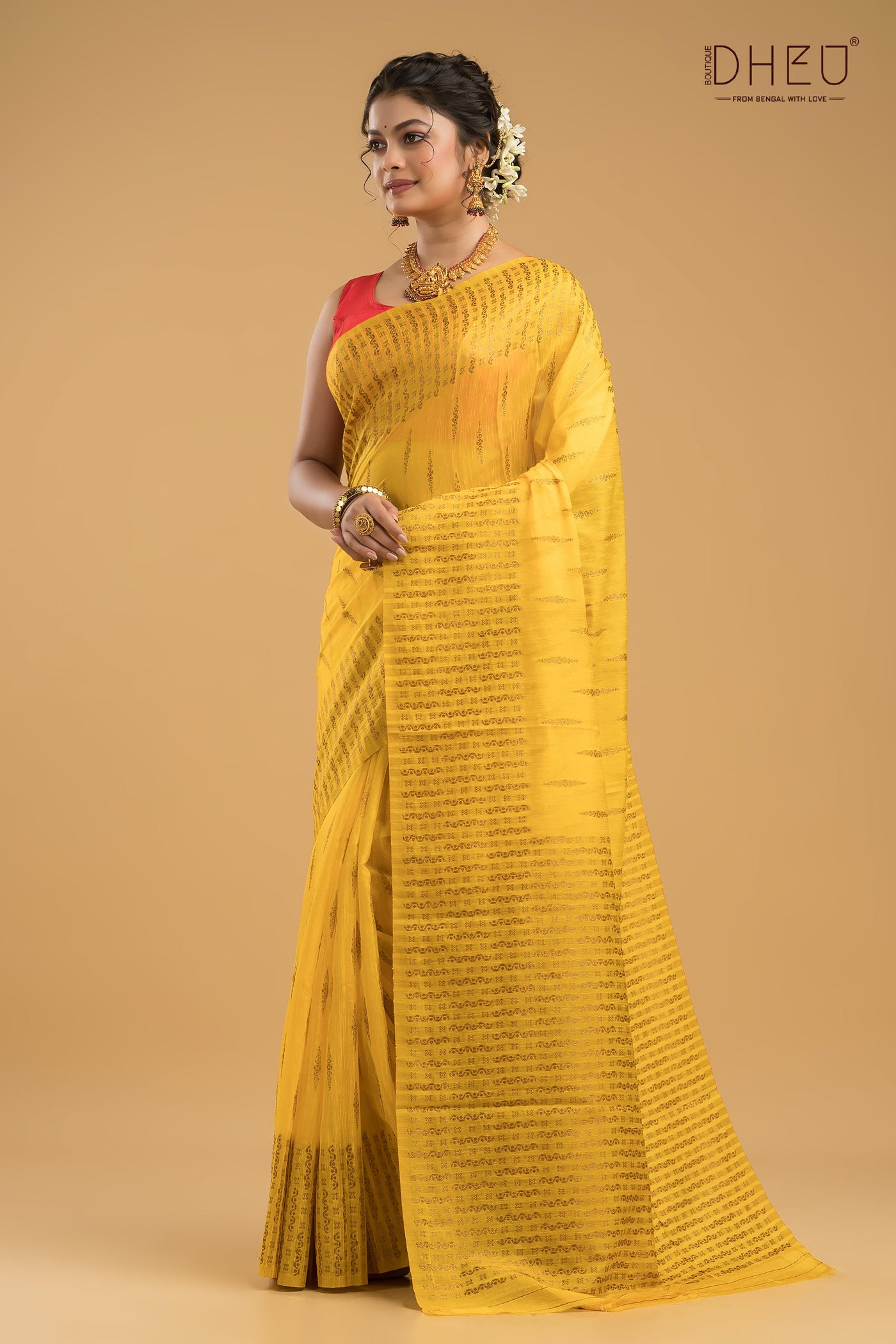 Designer Muga Silk Saree