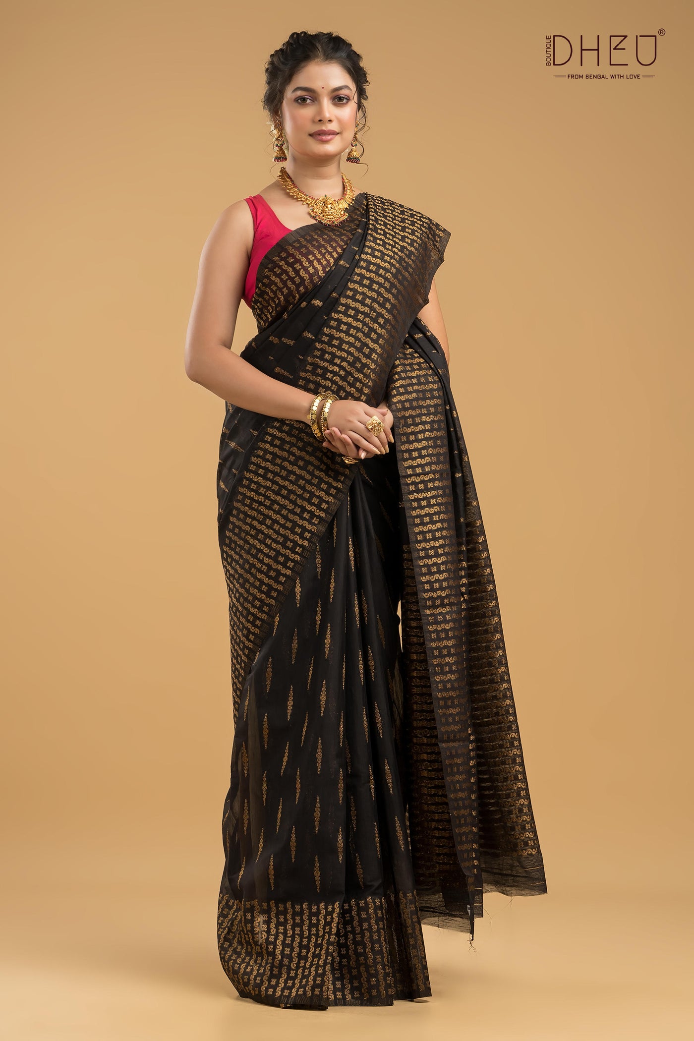 Designer Muga Silk Saree