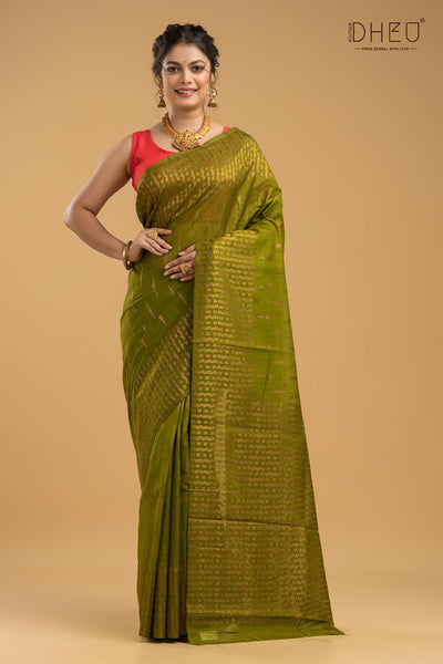 Designer Muga Silk Saree