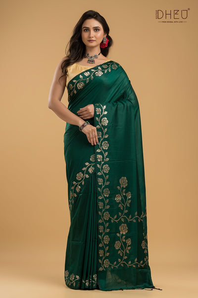 Exclusive Designer Katan Silk Saree