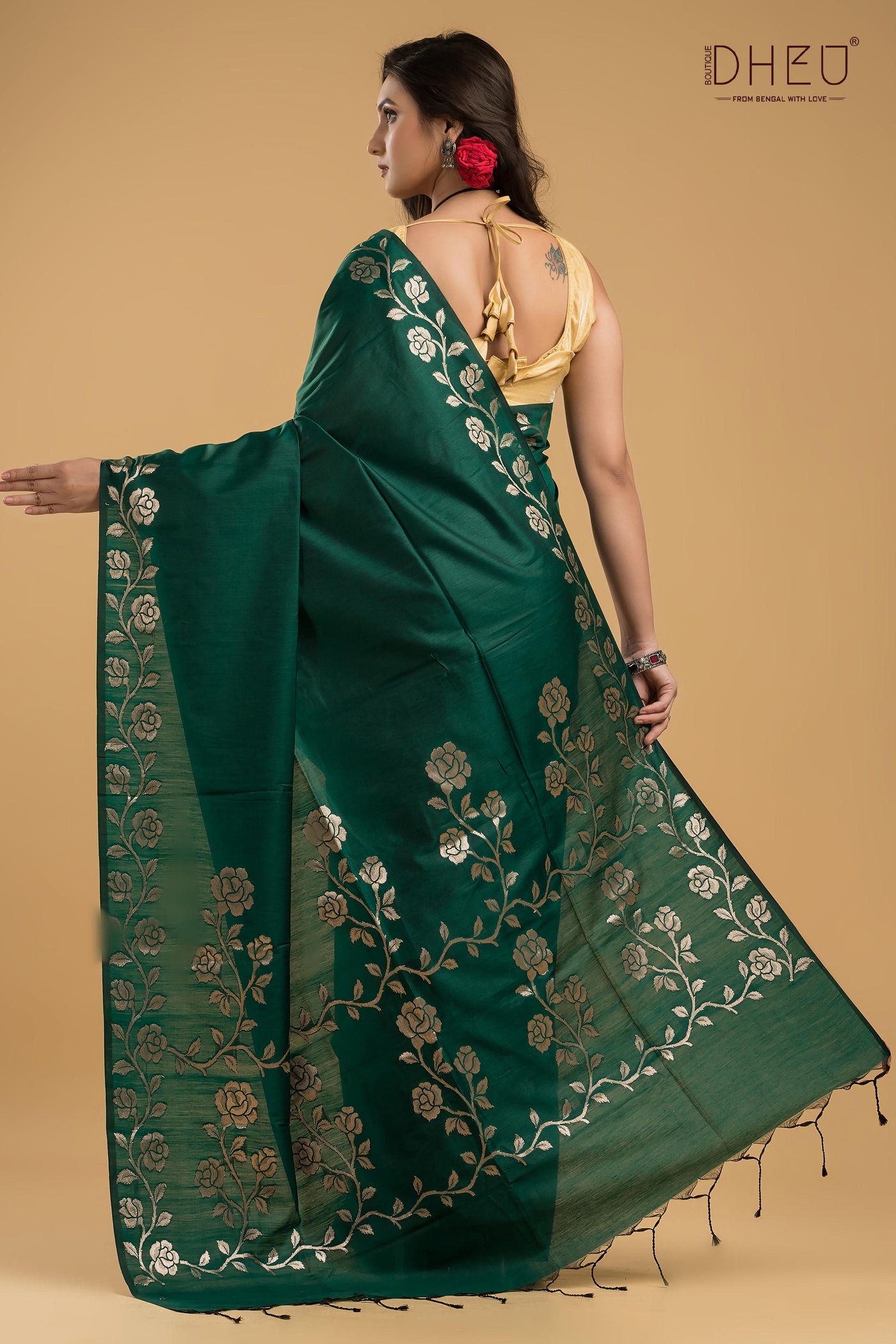 Exclusive Designer Katan Silk Saree