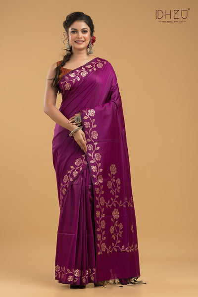 Exclusive Designer Katan Silk Saree