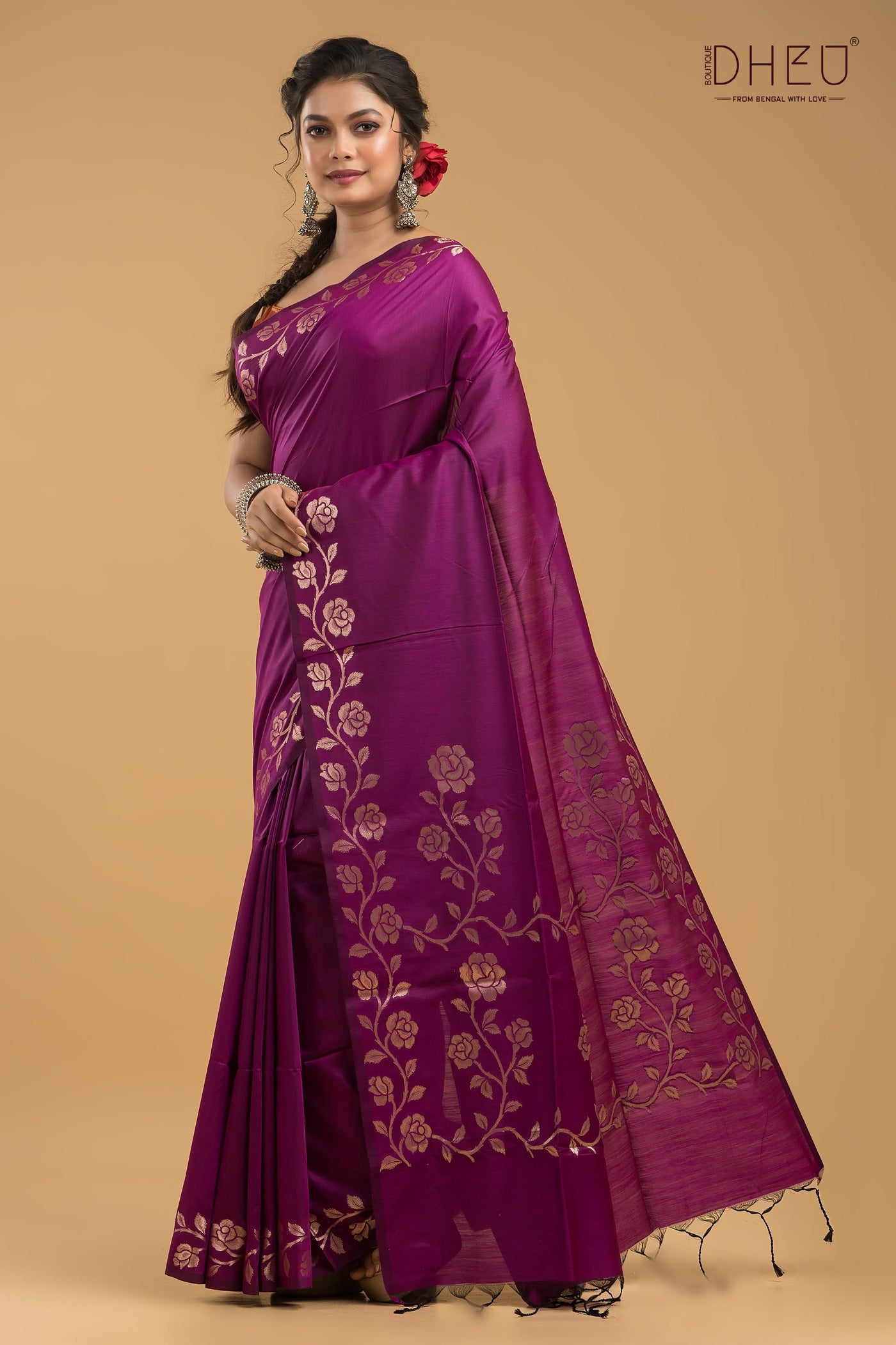 Exclusive Designer Katan Silk Saree