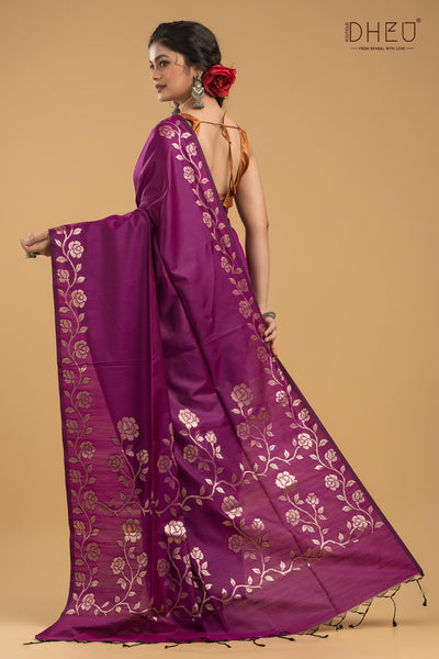 Exclusive Designer Katan Silk Saree