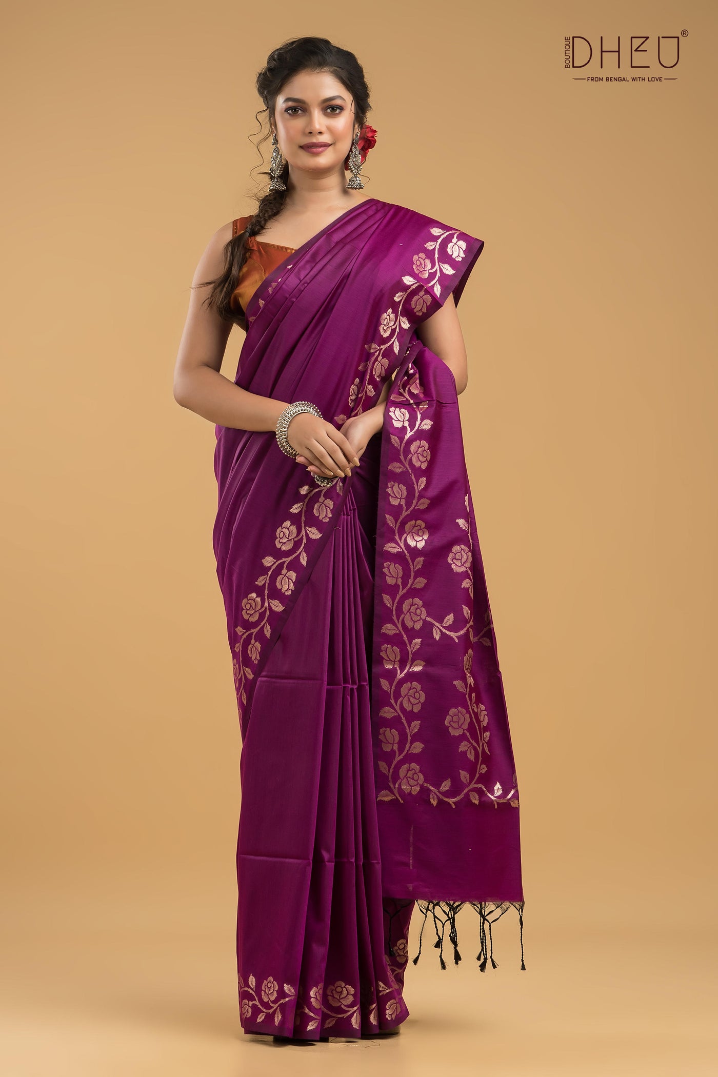 Exclusive Designer Katan Silk Saree