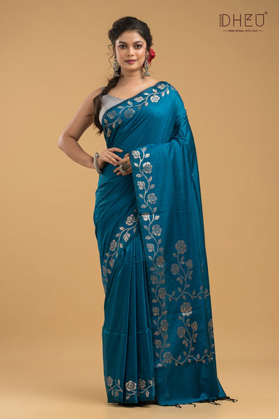 Exclusive Designer Katan Silk Saree