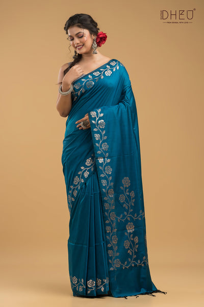 Exclusive Designer Katan Silk Saree