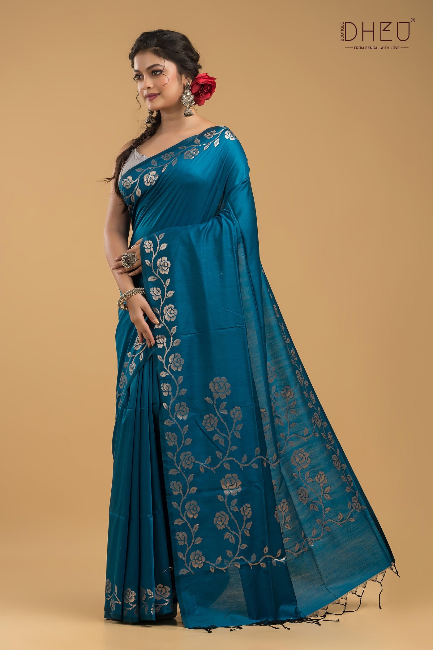 Exclusive Designer Katan Silk Saree