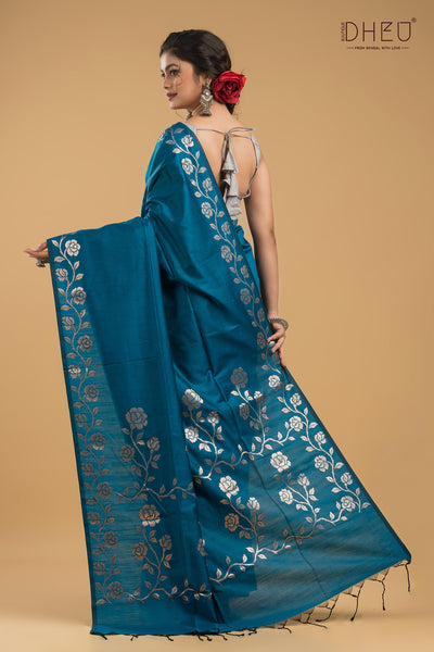 Exclusive Designer Katan Silk Saree