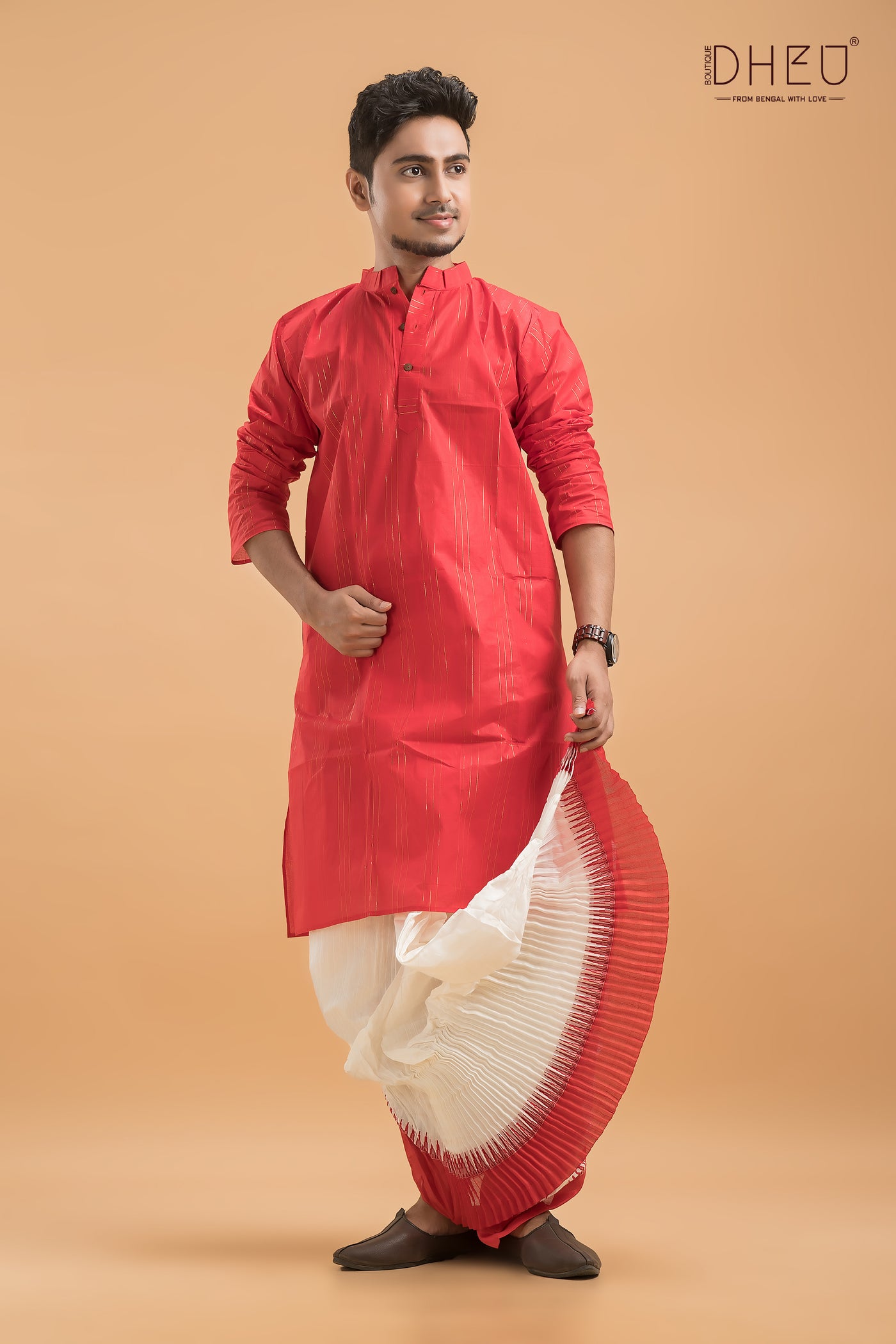 Dheu Exclusive Kurta & Dhoti(Optional) Set