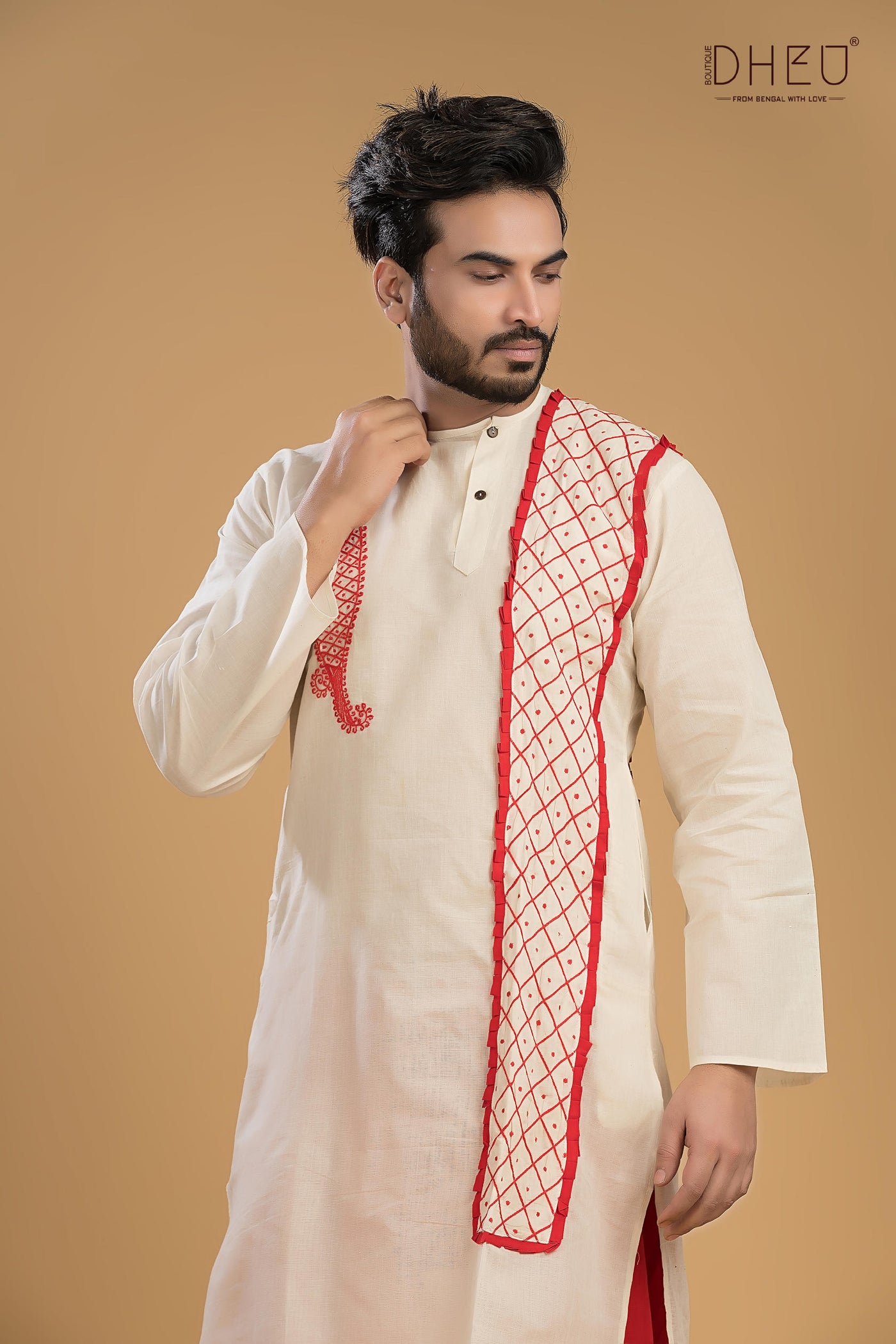 Designer Kurta & Dhoti(Optional)Full Set