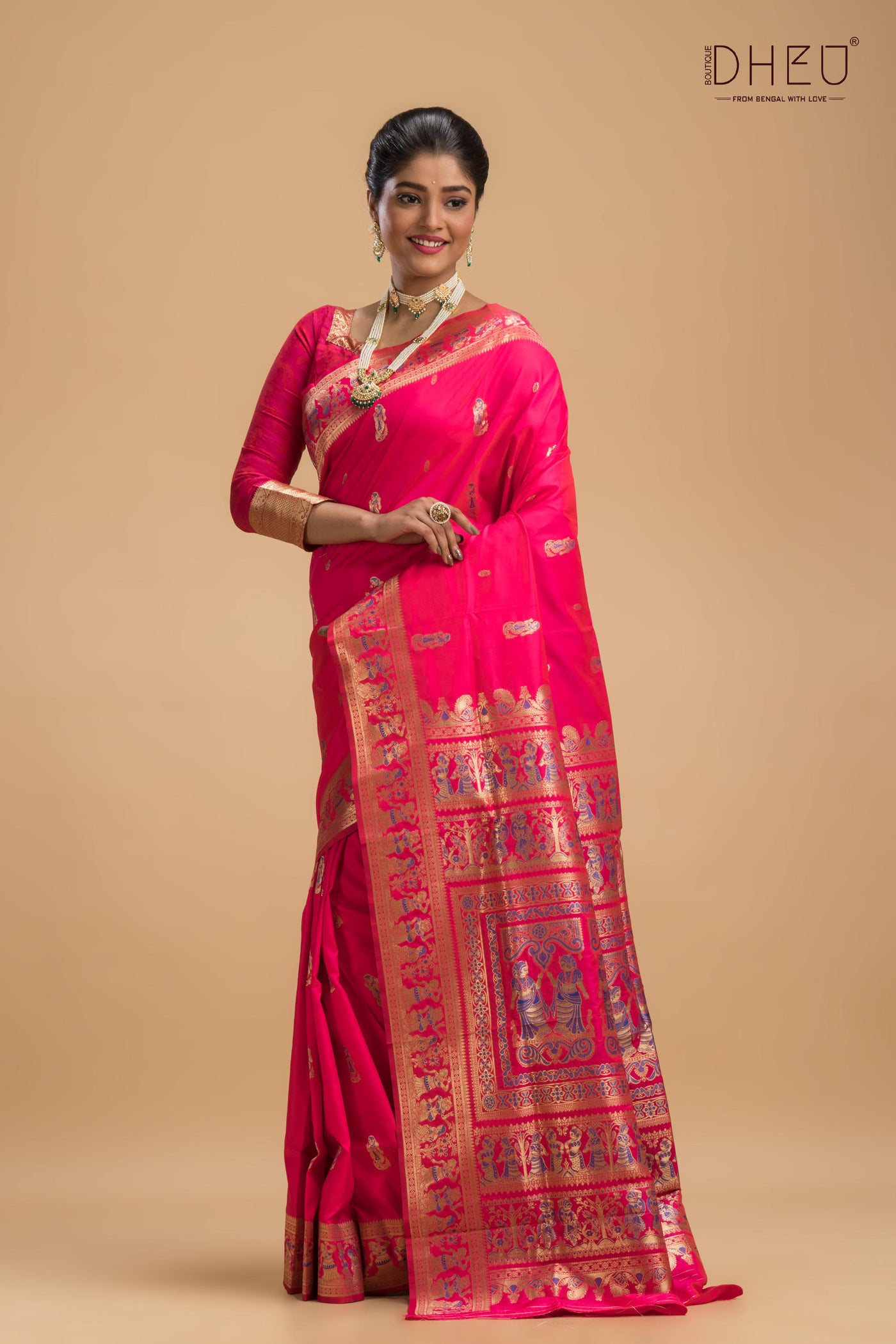 Thripathaaka - Swarnachari Silk Saree