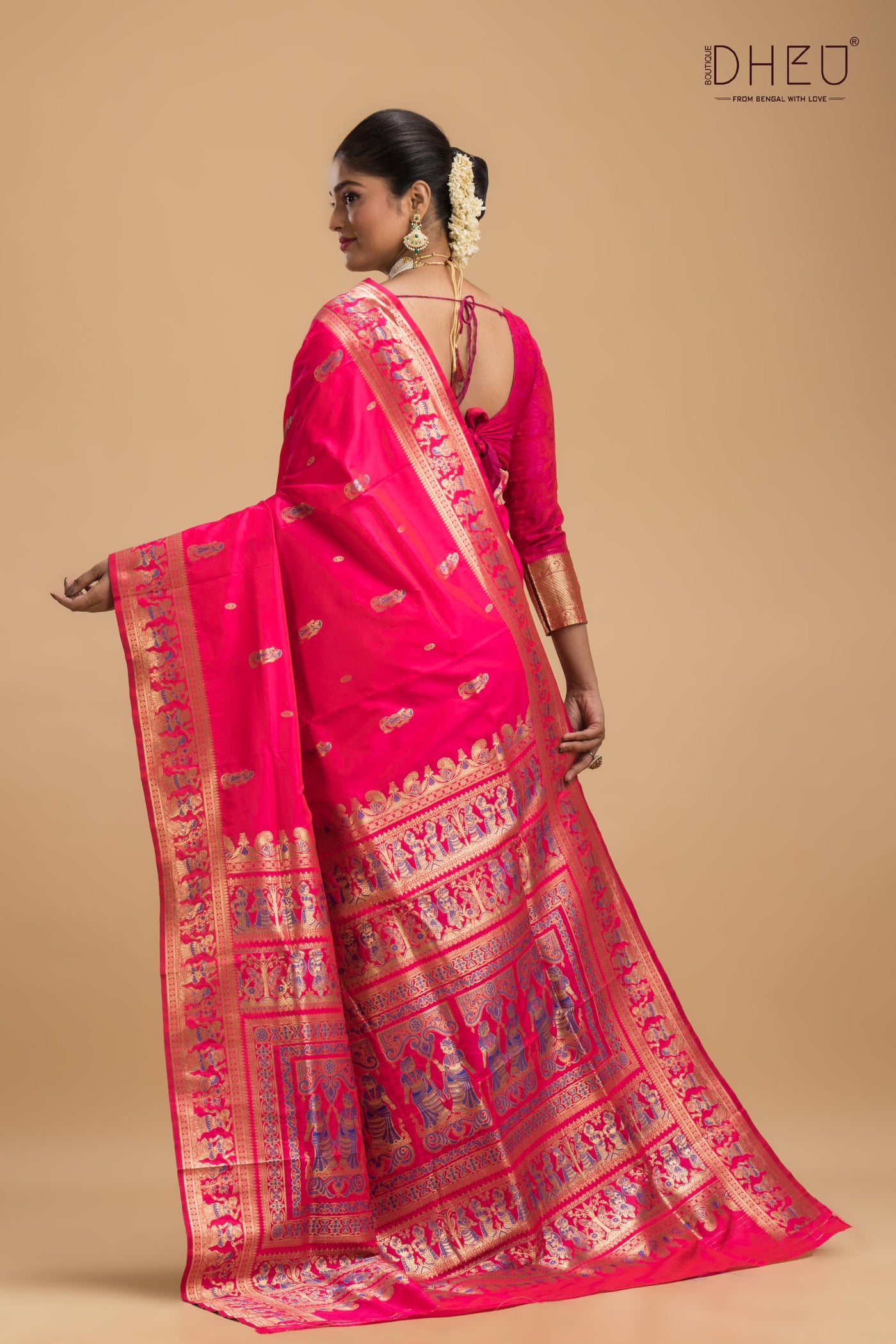 Thripathaaka - Swarnachari Silk Saree