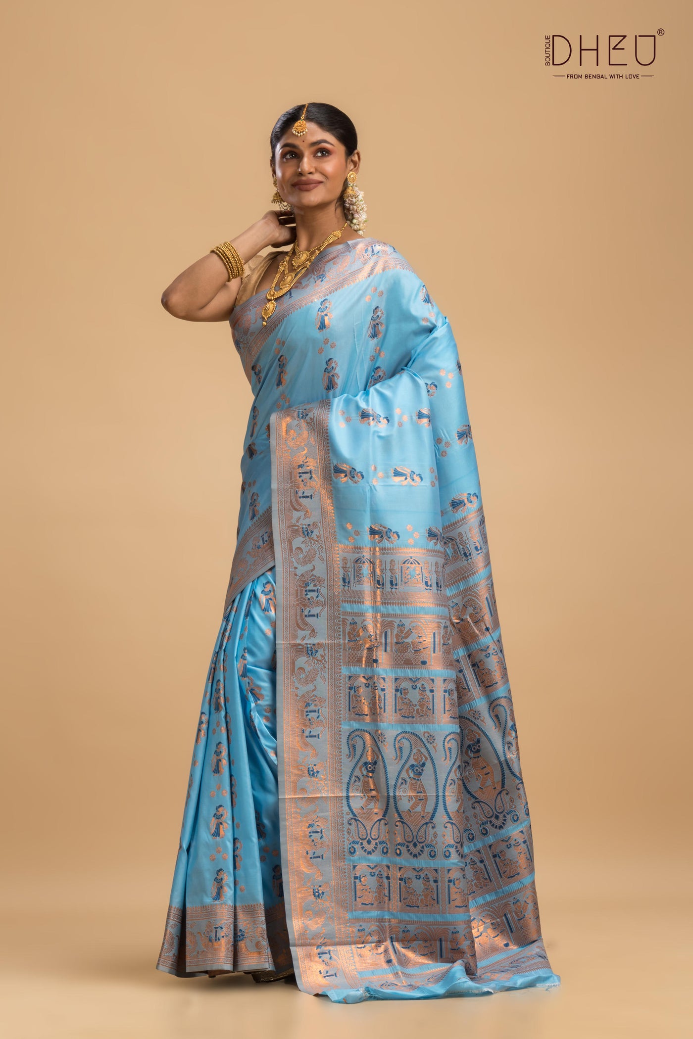 Araalam - Swarnachari Silk Saree