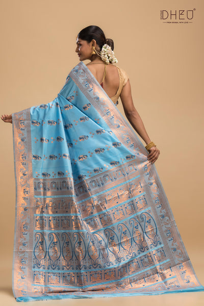 Araalam - Swarnachari Silk Saree