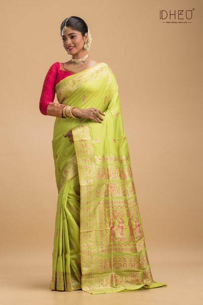 Vardhamanakam - Swarnachari Silk Saree