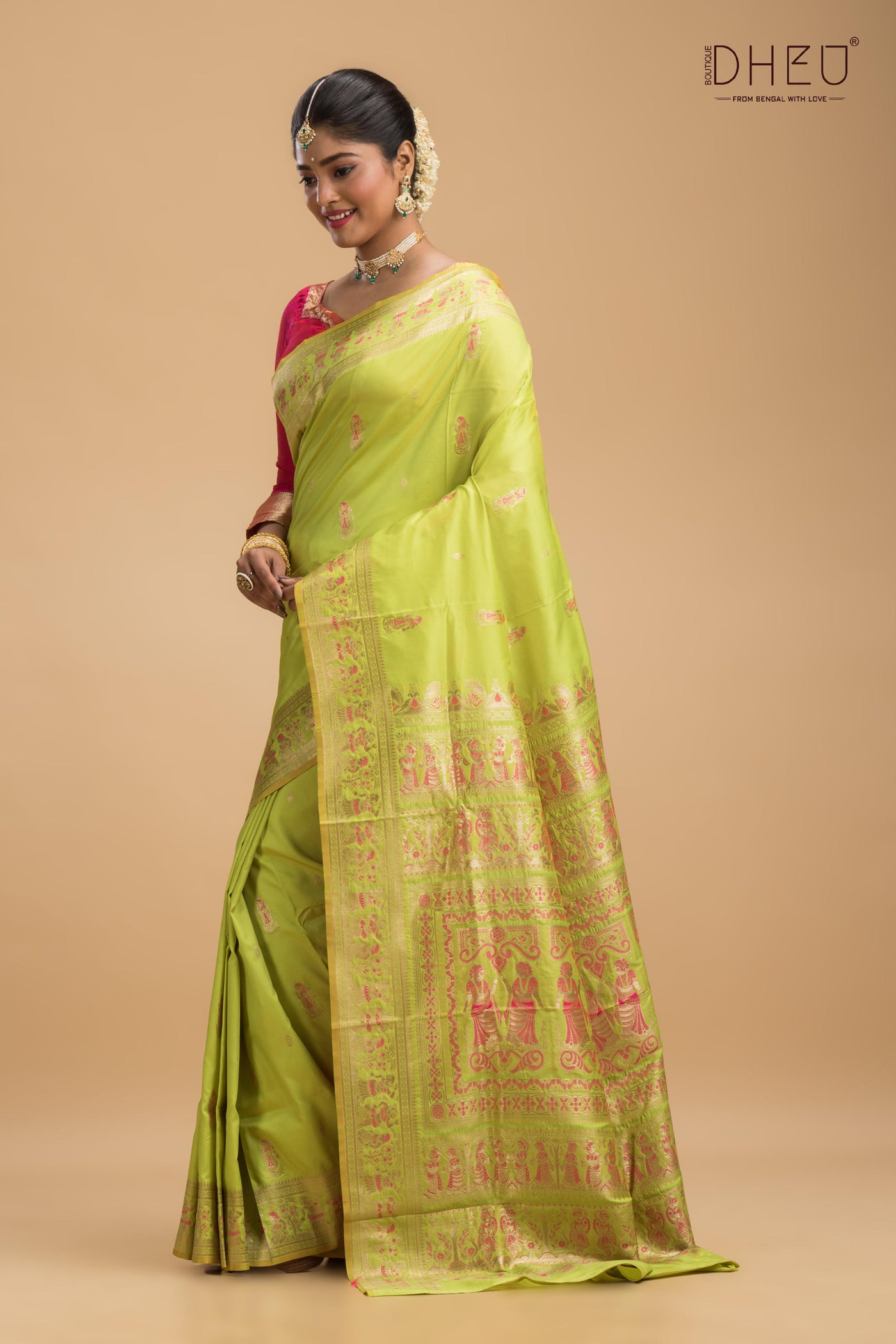 Vardhamanakam - Swarnachari Silk Saree