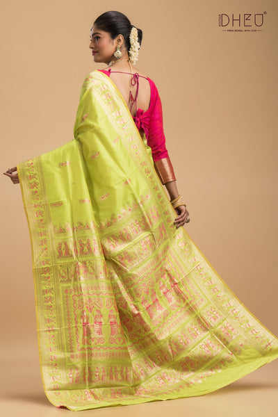 Vardhamanakam - Swarnachari Silk Saree