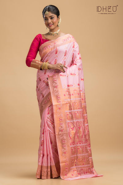 swarnachori , blended silk at lowest cost only at dheu.in