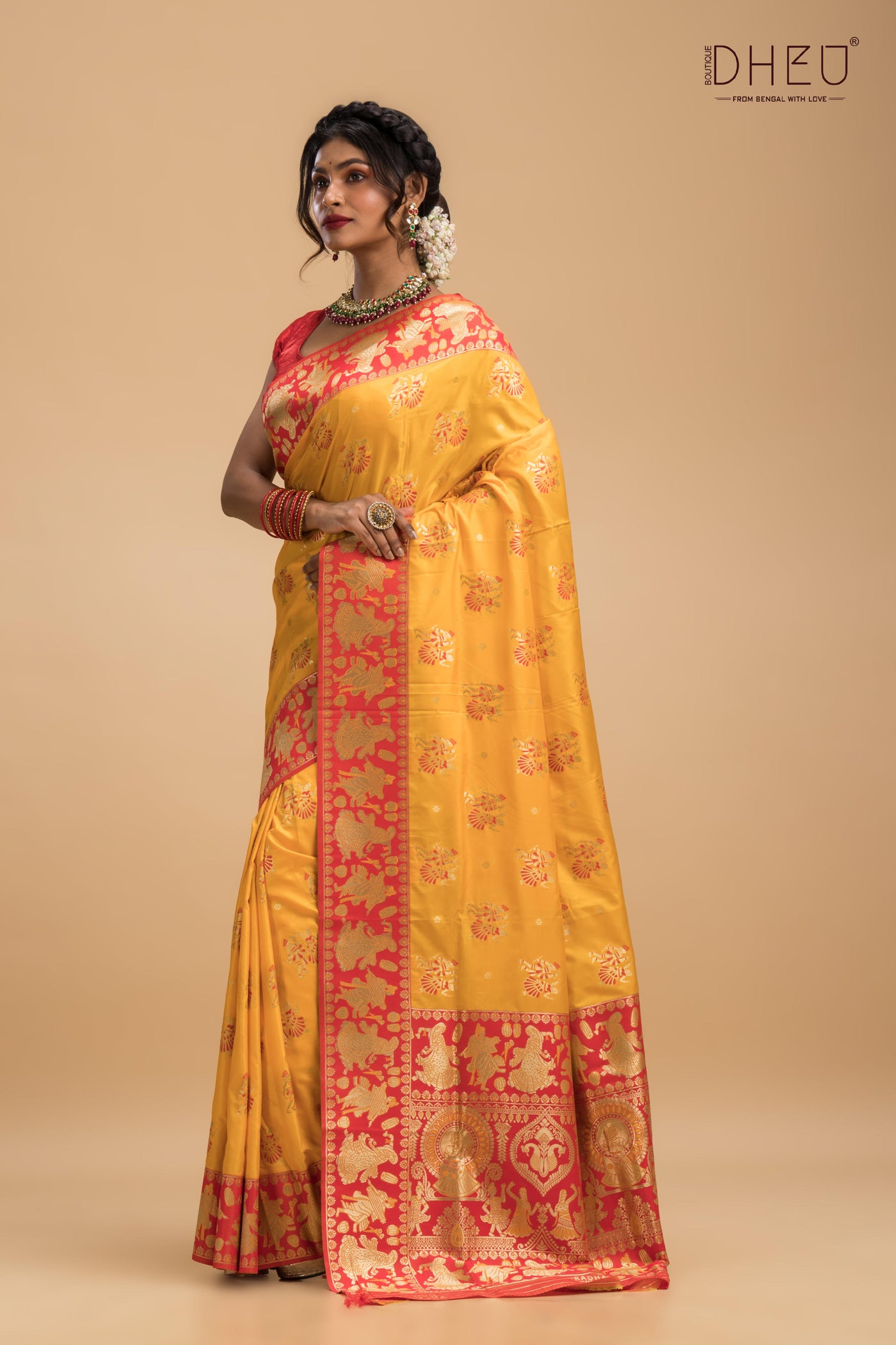 Arala - Swarnachari Silk Saree