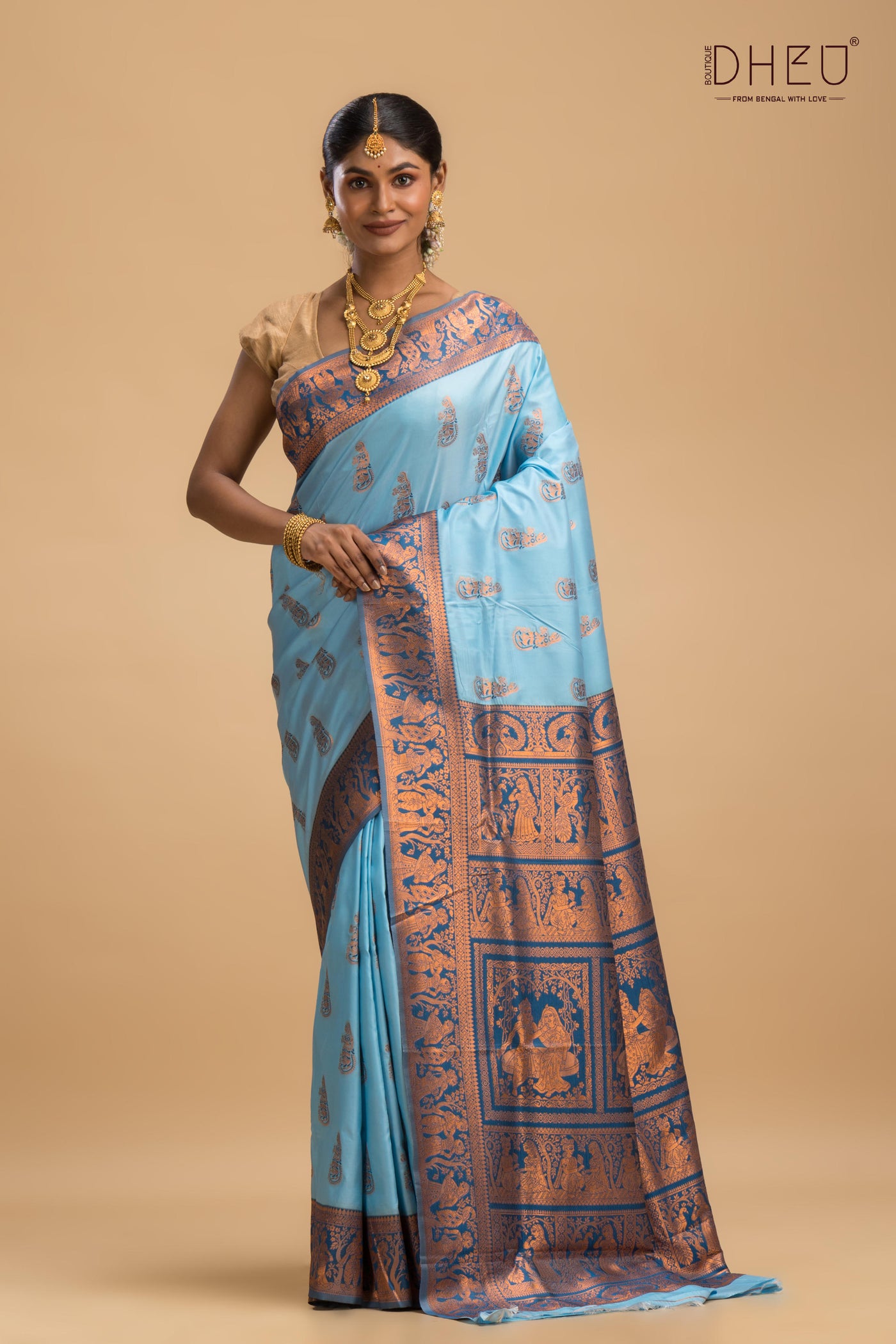 swarnachori , blended silk at lowest cost only at dheu.in