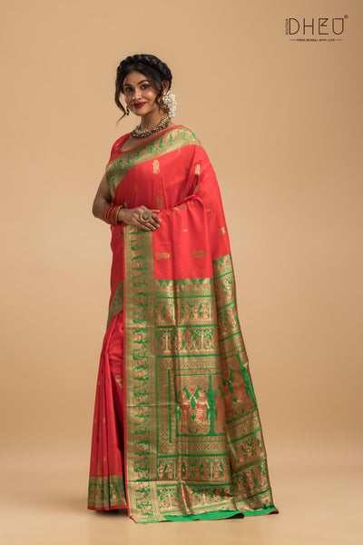 Kapotam - Swarnachari Silk Saree