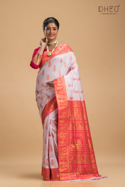 Kilaka - Swarnachari Silk Saree