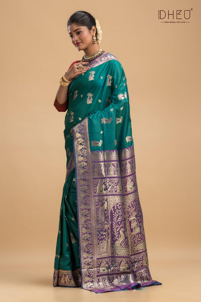 Pasha - Swarnachari Silk Saree