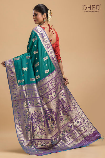 Pasha - Swarnachari Silk Saree