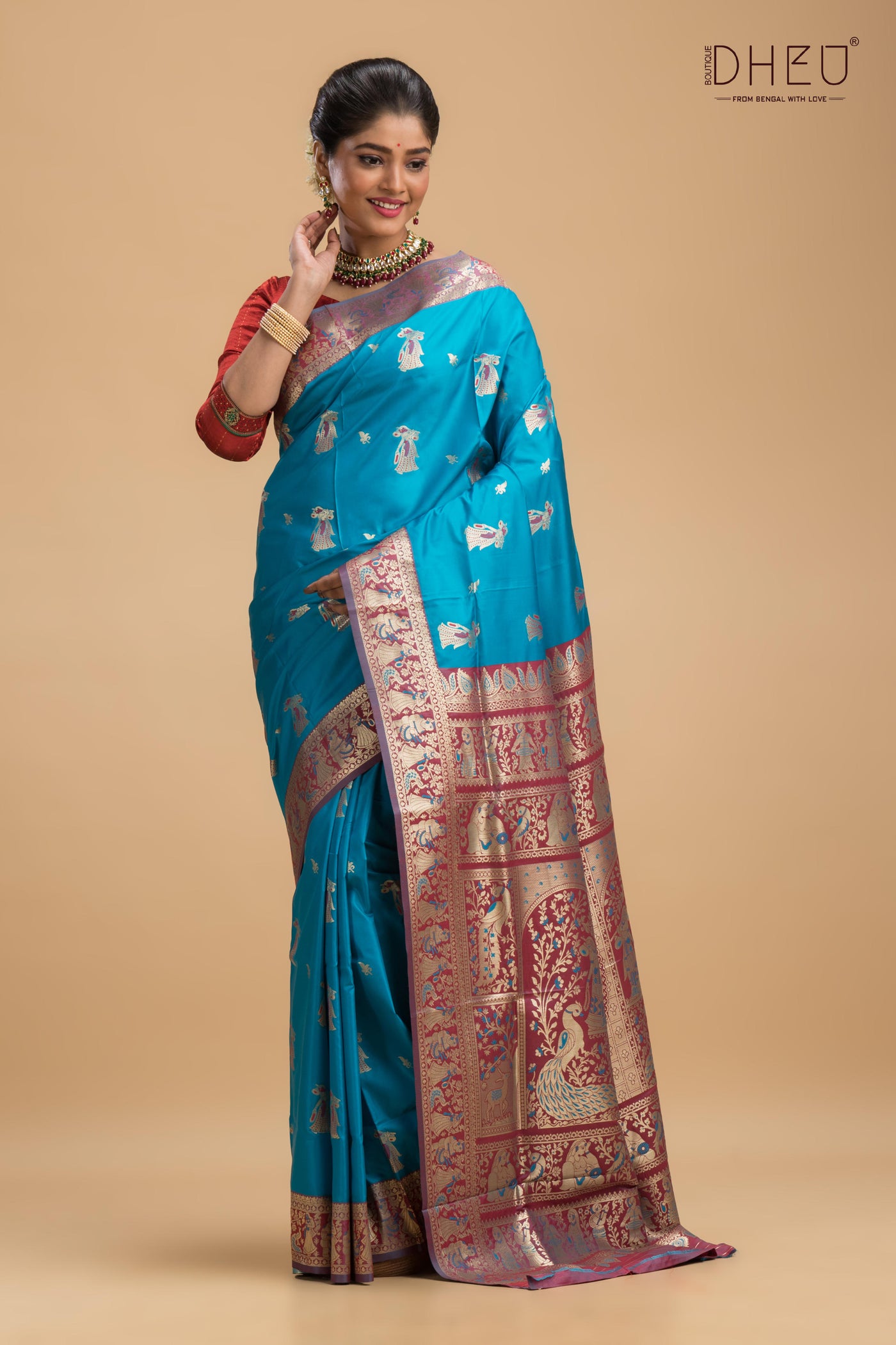 swarnachori , blended silk at lowest cost only at dheu.in