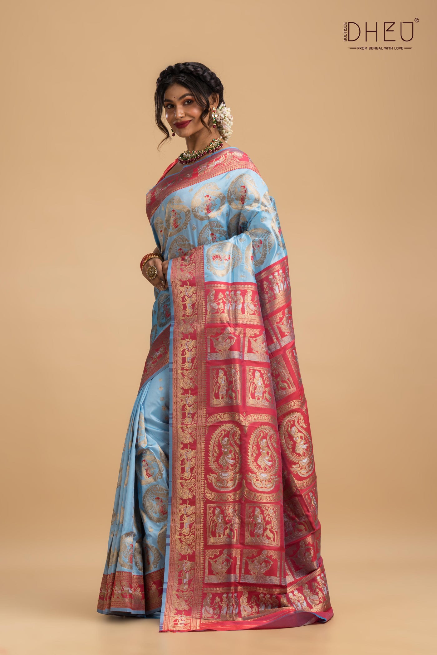 Khattva - Swarnachari Silk Saree