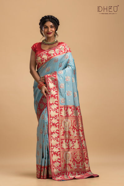 swarnachori , blended silk at lowest cost only at dheu.in