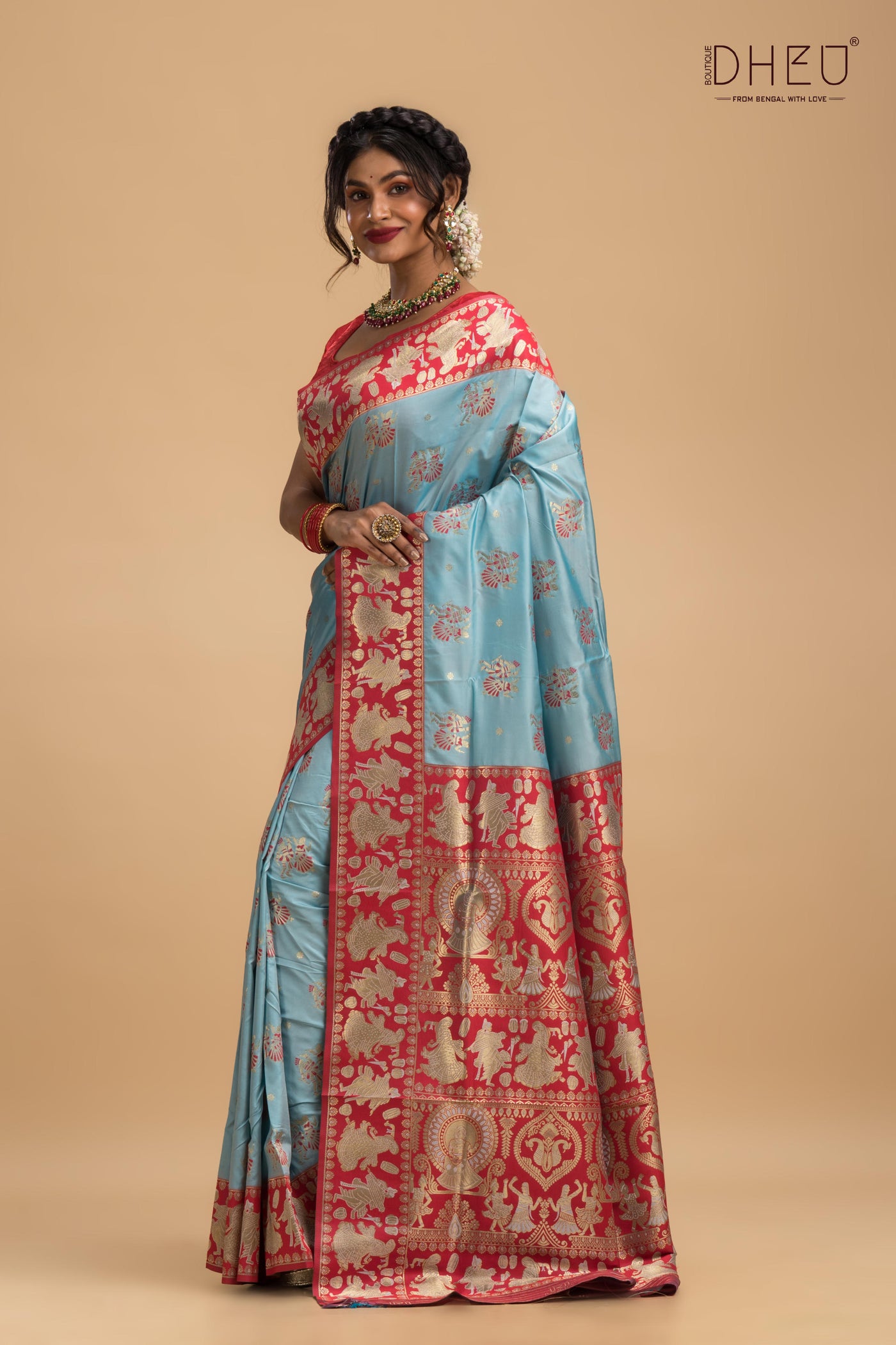 Samputa - Swarnachari Silk Saree