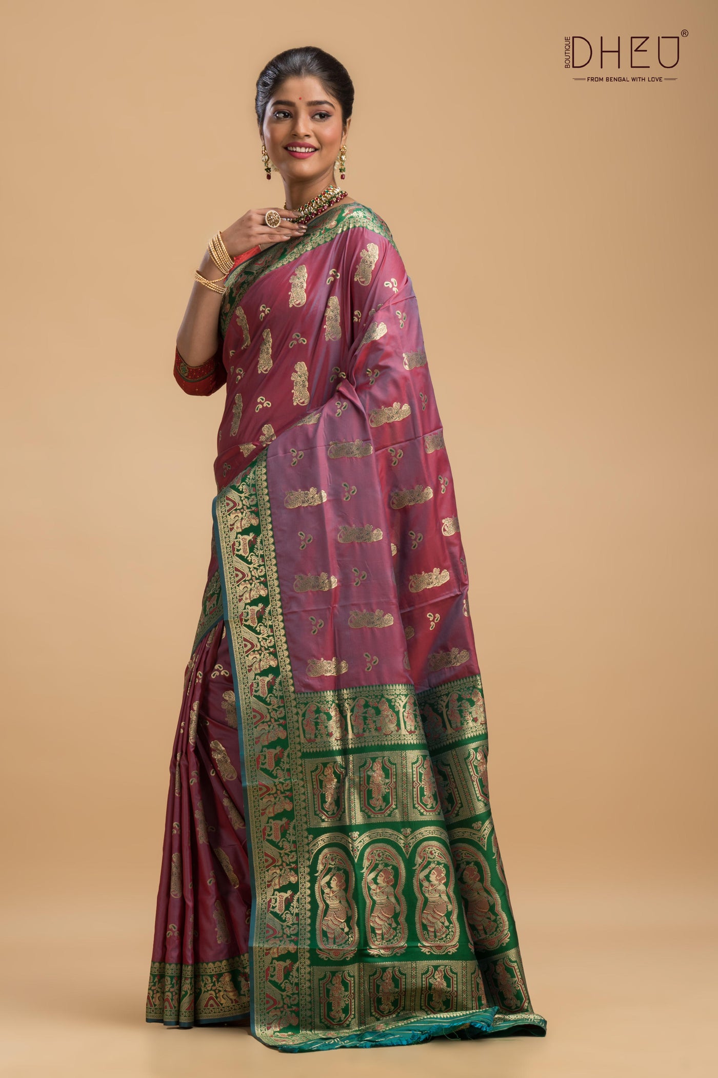 Pushpaputam - Swarnachari Silk Saree