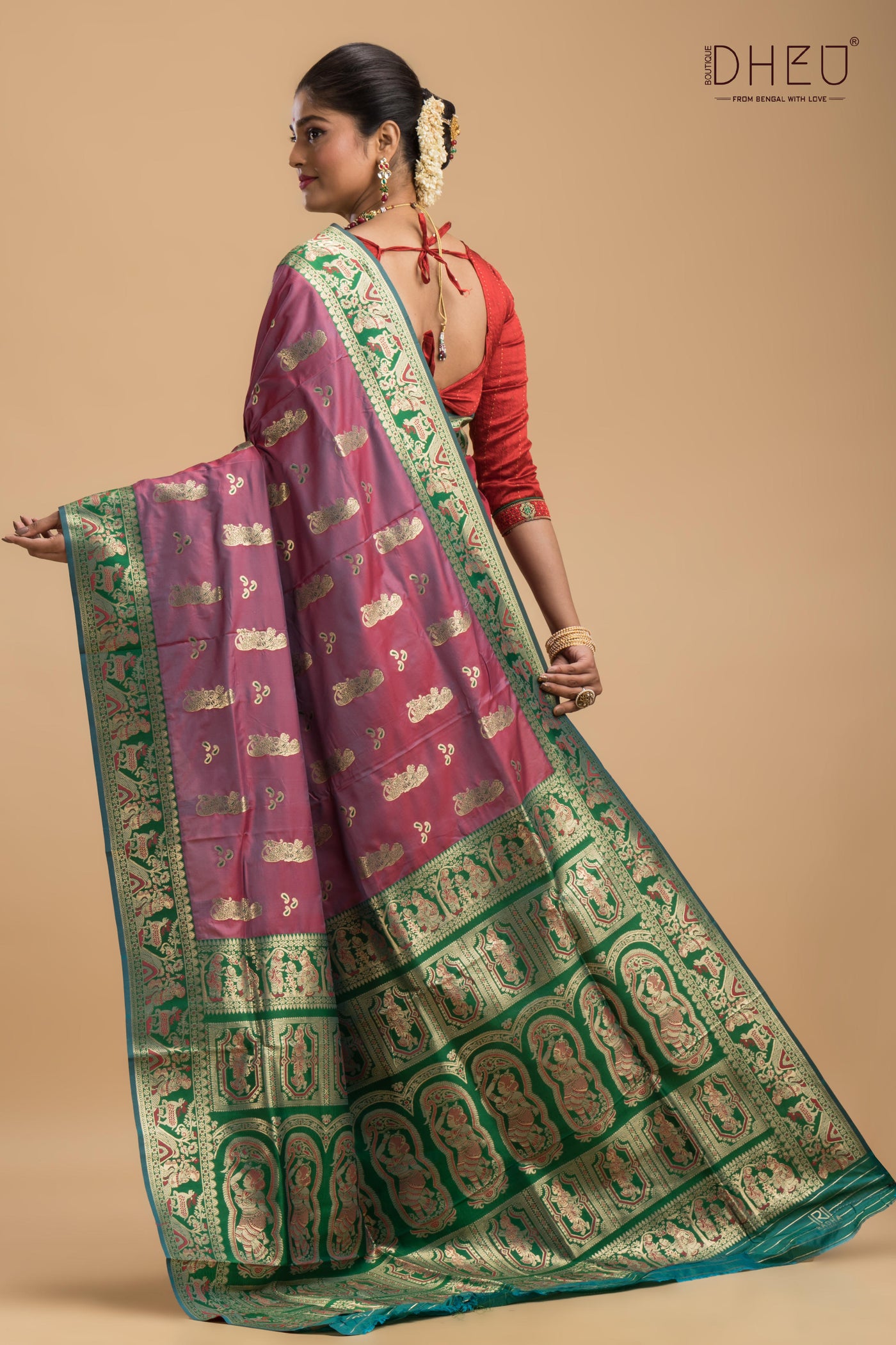 Pushpaputam - Swarnachari Silk Saree