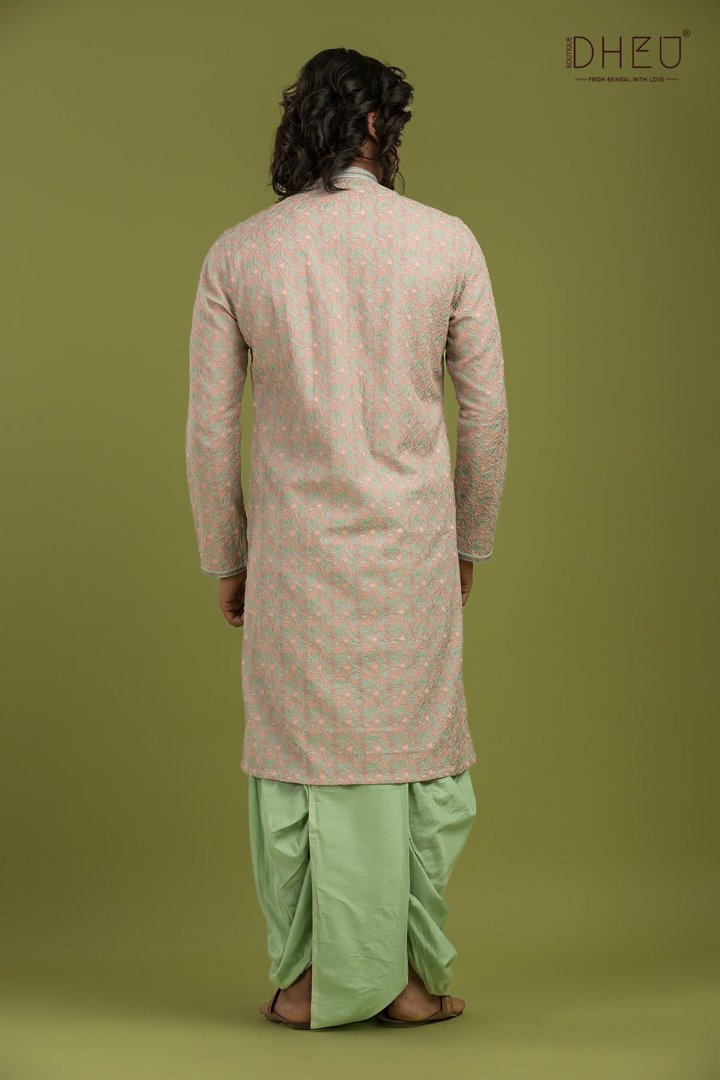 Exclusive Silk Kurta & Dhoti(Optional) Set