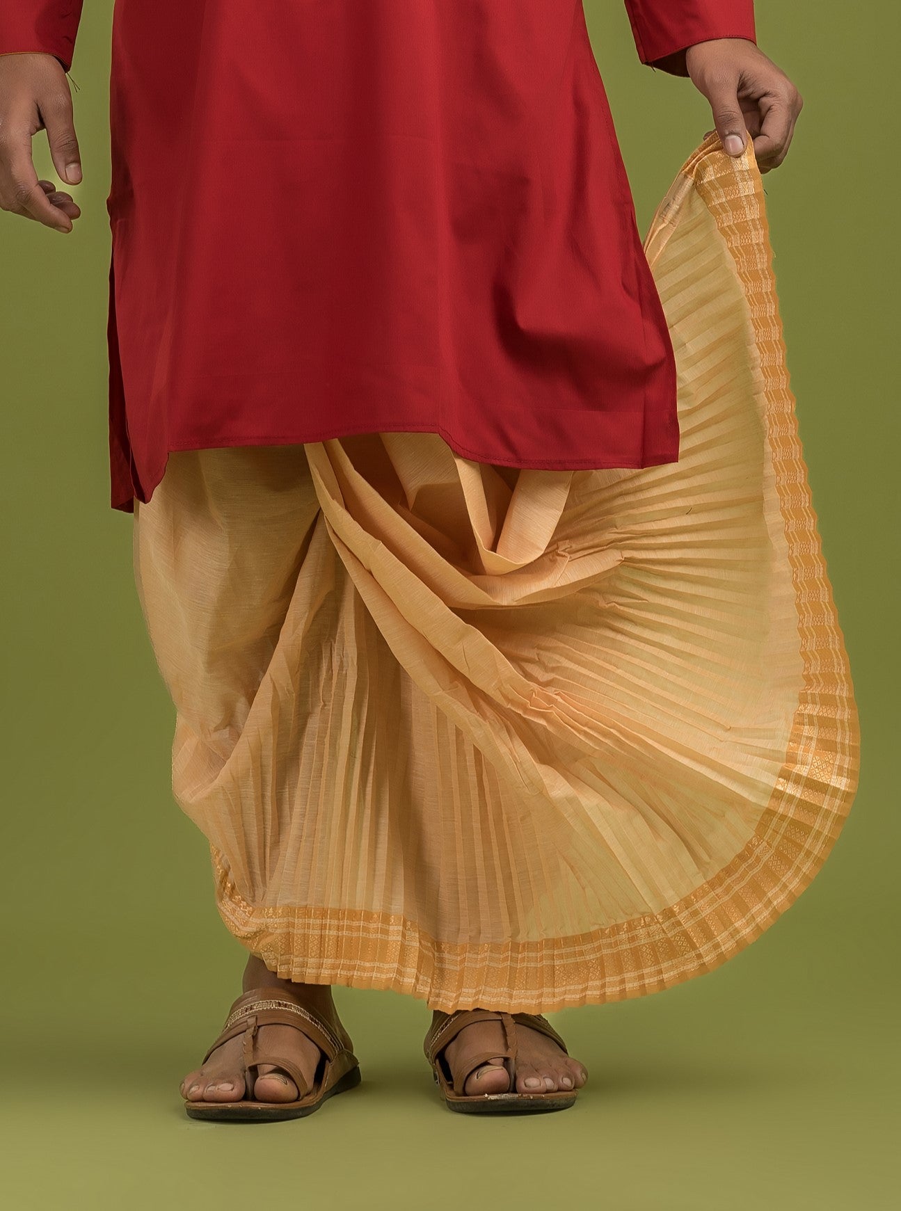 Designer Dhoti- Ready to wear