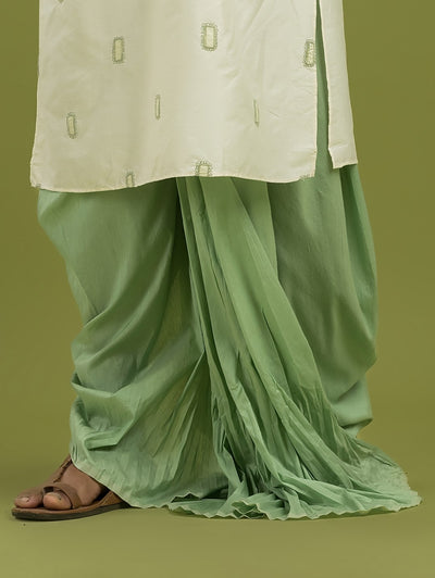 Exclusive Silk Dhoti- Ready to wear