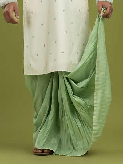 Exclusive Silk Dhoti- Ready to wear