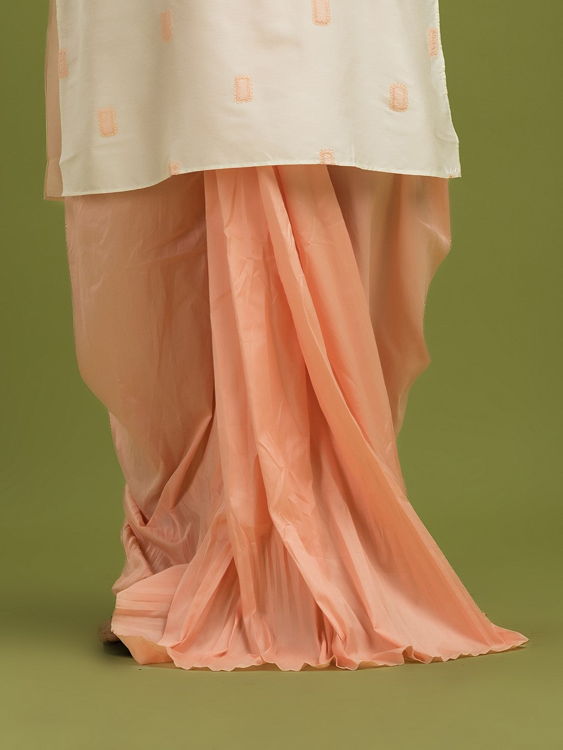 Exclusive Silk Dhoti- Ready to wear