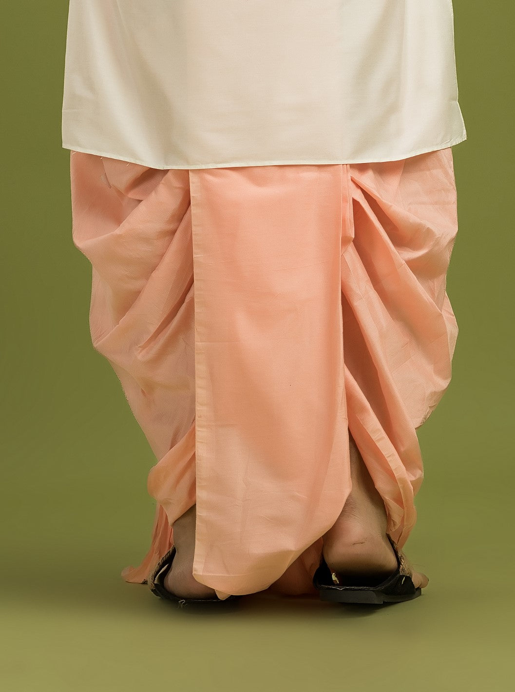 Exclusive Silk Dhoti- Ready to wear