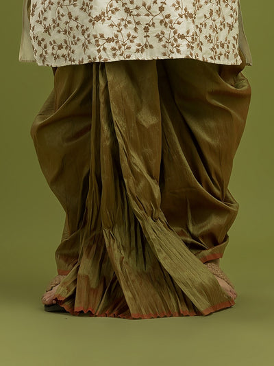 Exclusive Silk Dhoti- Ready to wear