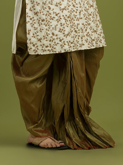 Exclusive Silk Dhoti- Ready to wear