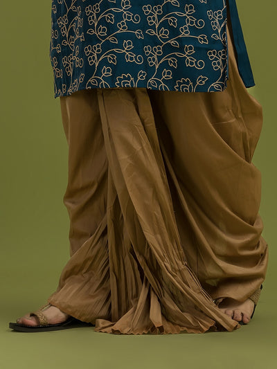 Exclusive Silk Dhoti- Ready to wear