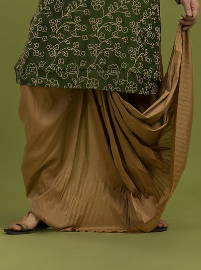 Exclusive Silk Dhoti- Ready to wear